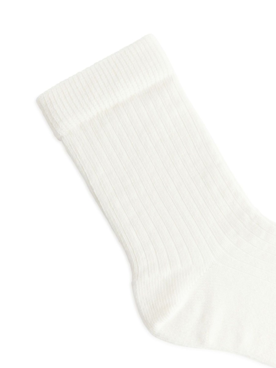 Barn Arket Strumpor & Strumpbyxor | Rib Knit Socks, 3 Pairs