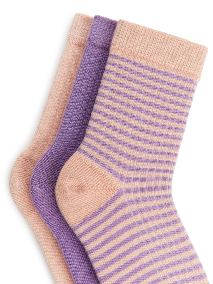 Barn Arket Strumpor & Strumpbyxor | Rib Knit Socks, 3 Pairs