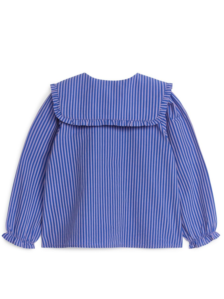 Barn Arket Toppar & Sweatshirts | Frill-Collar Blouse