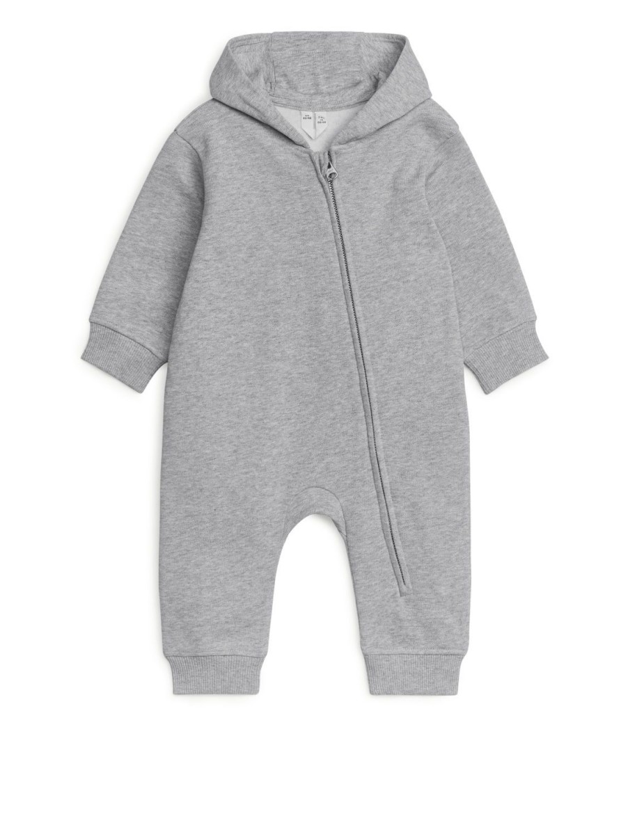 Baby Arket Bodys | Hooded Jersey Overall