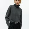 Dam Arket Stickat | High-Neck Wool Jumper