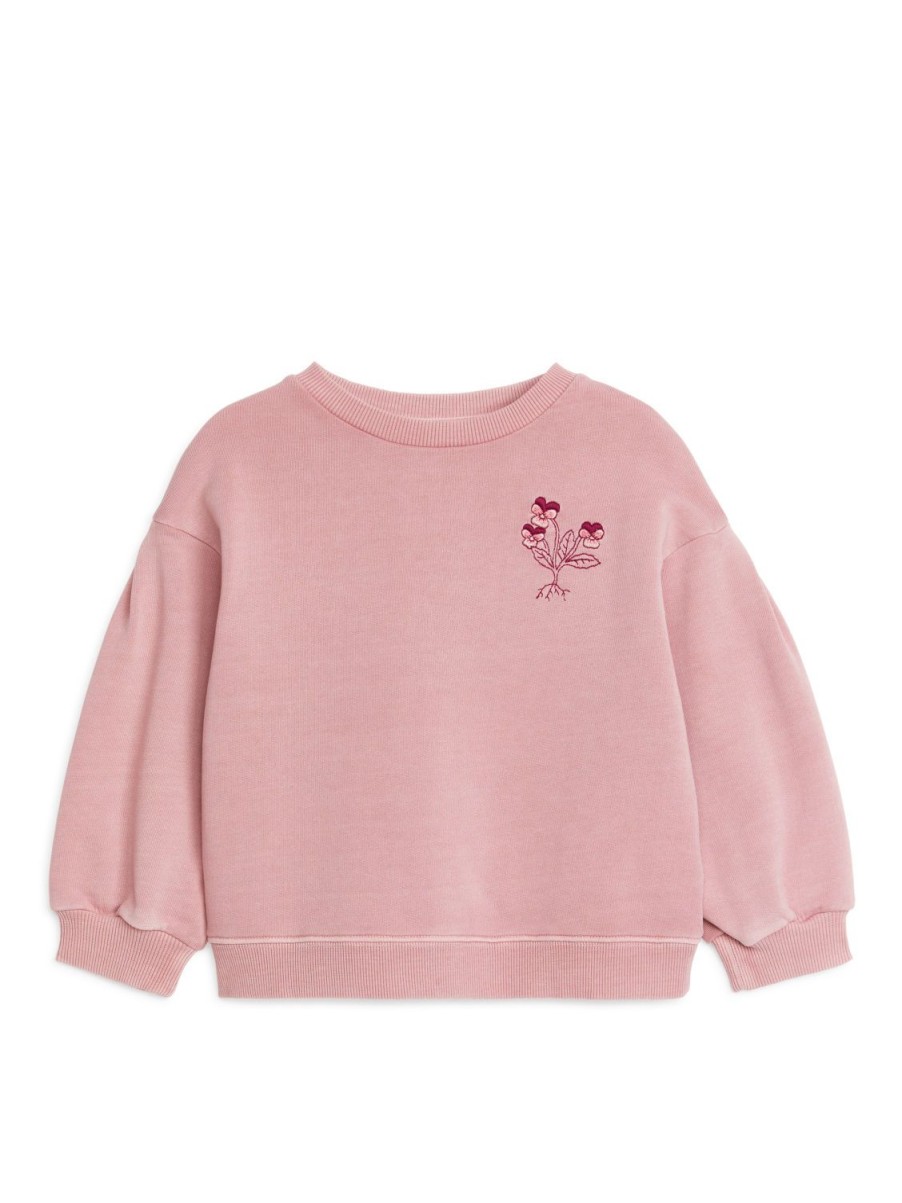 Barn Arket Toppar & Sweatshirts | Embroidered Sweatshirt