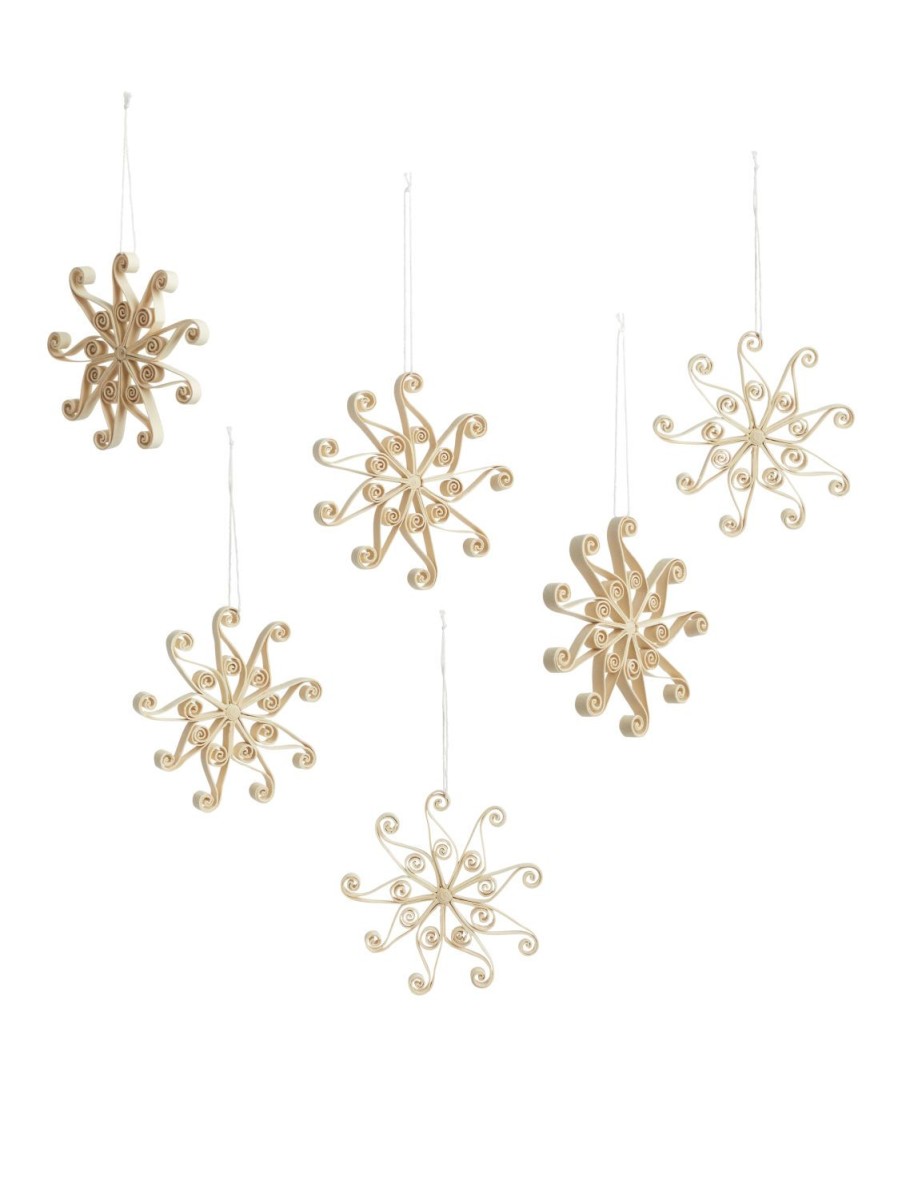 Home Arket Dekorationer | A World Of Craft Snowflake Paper Ornaments