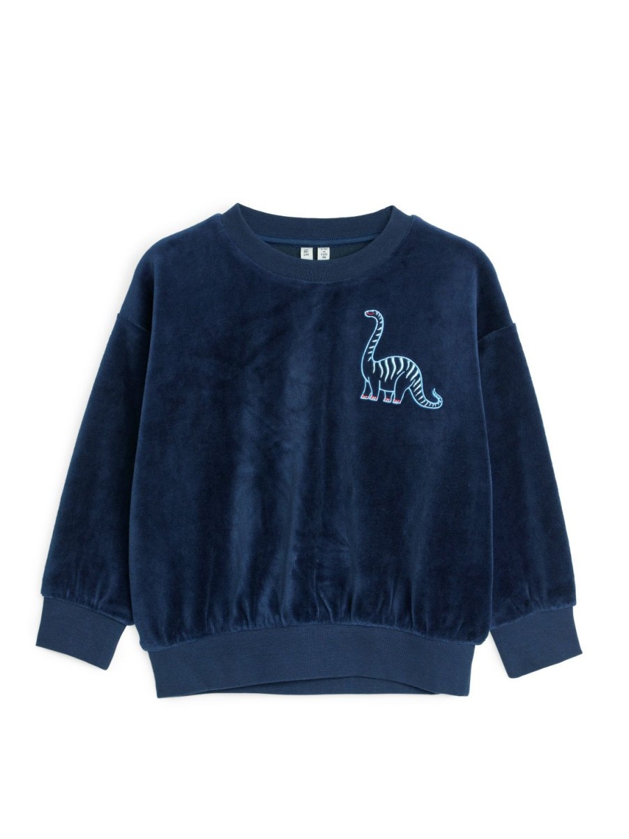 Barn Arket Toppar & Sweatshirts | Velour Sweatshirt