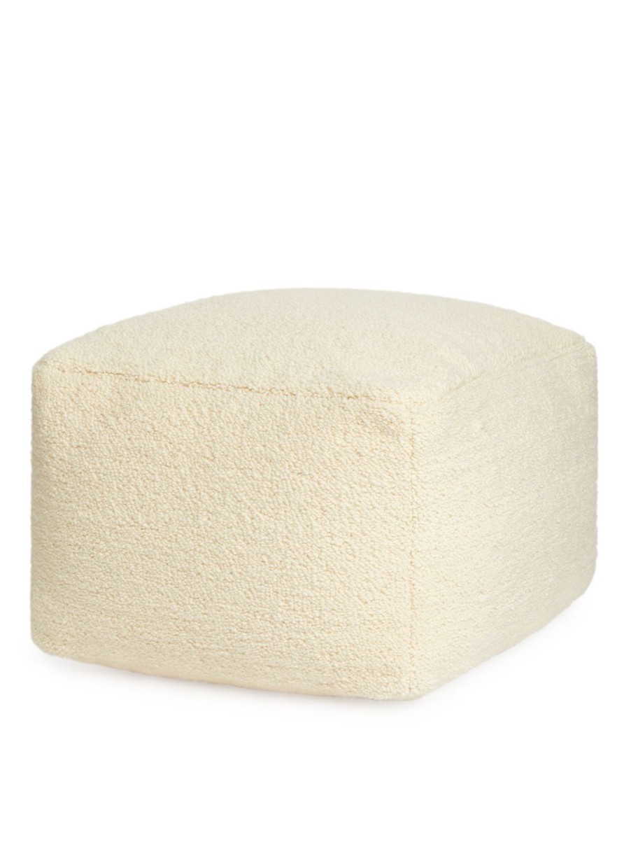 Home Arket Ljus | Cotton-Wool Pouffe