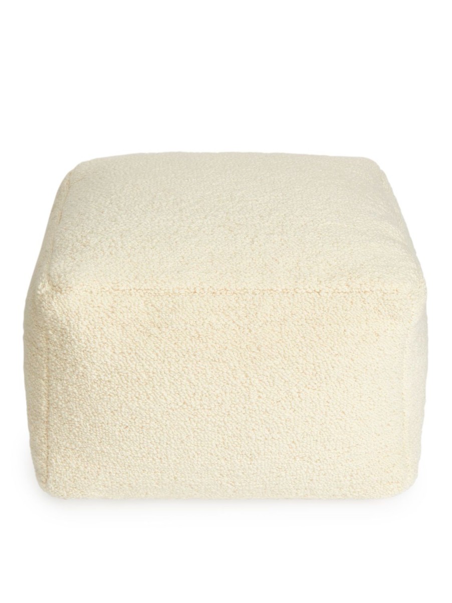 Home Arket Ljus | Cotton-Wool Pouffe