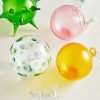 Home Arket Dekorationer | Dotted Glass Baubles Set Of 2