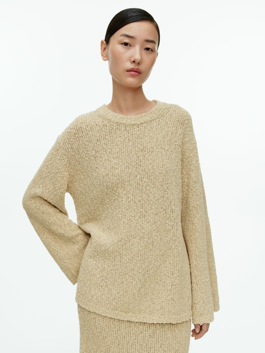 Dam Arket Stickat | Open-Knit Jumper