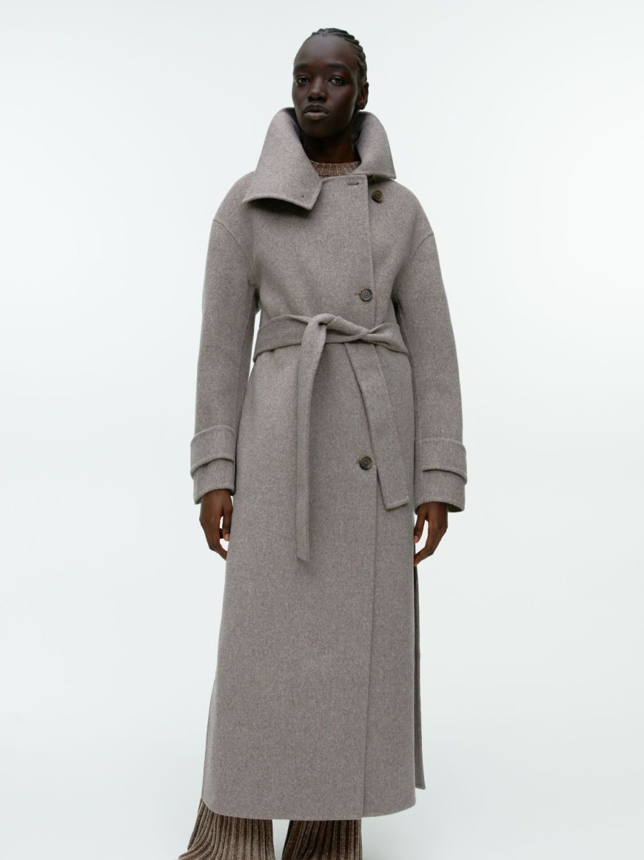 Dam Arket Kappor & Jackor | Double-Face Wool Coat