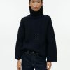 Dam Arket Stickat | Cable-Knit Wool Jumper