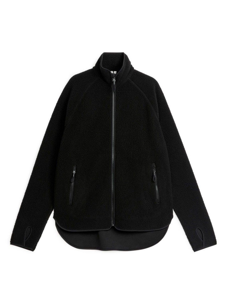 Dam Arket Kappor & Jackor | Fleece Zip Jacket