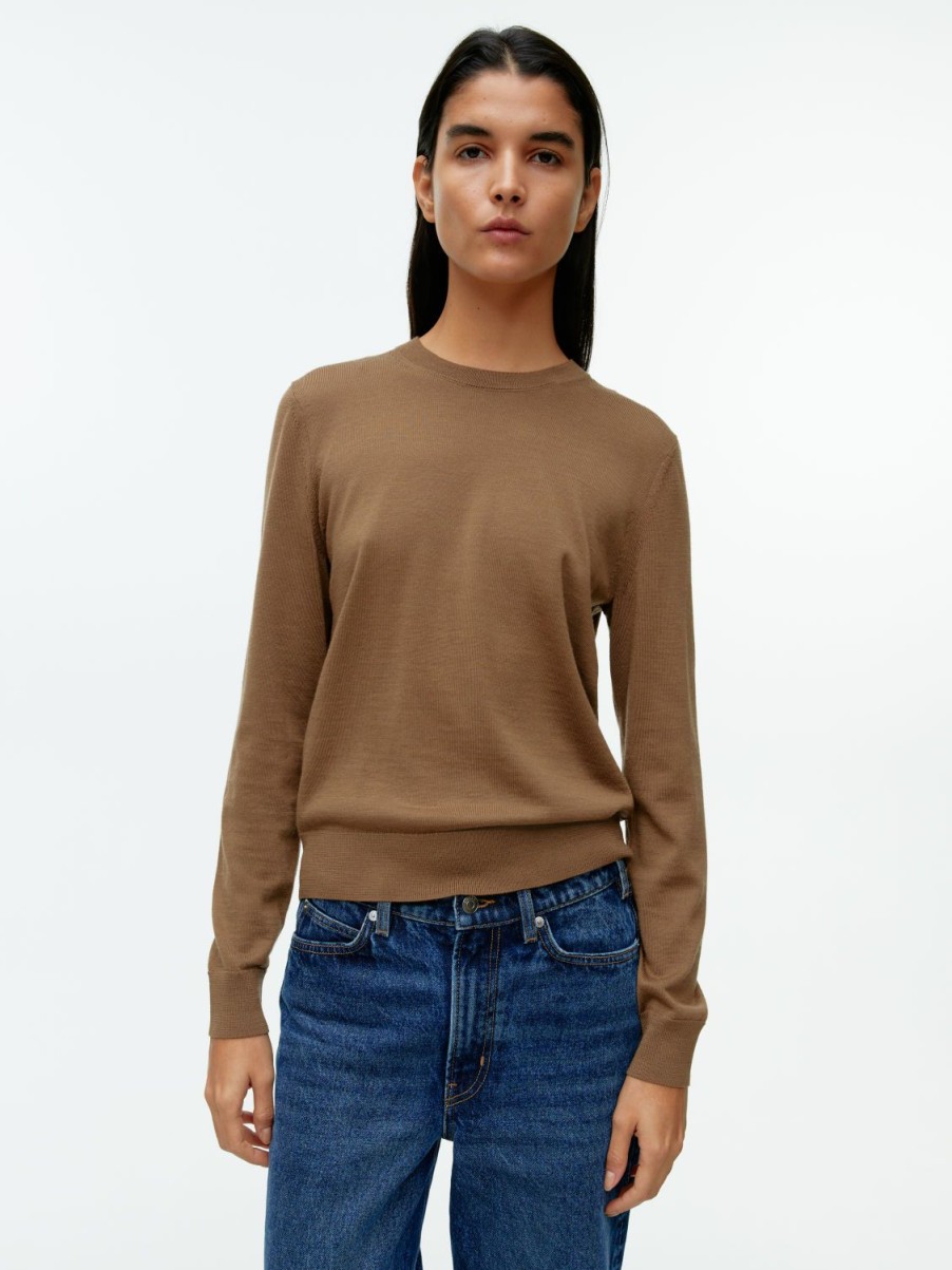 Dam Arket Stickat | Fine-Knit Merino Jumper