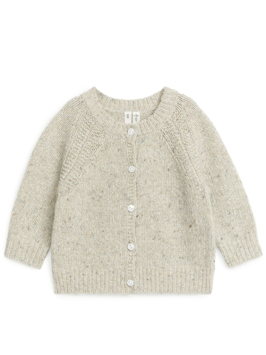 Baby Arket Stickat | Neps Wool Cardigan