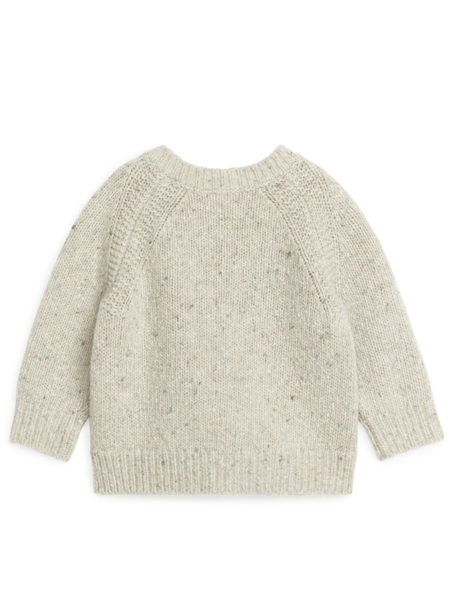 Baby Arket Stickat | Neps Wool Cardigan