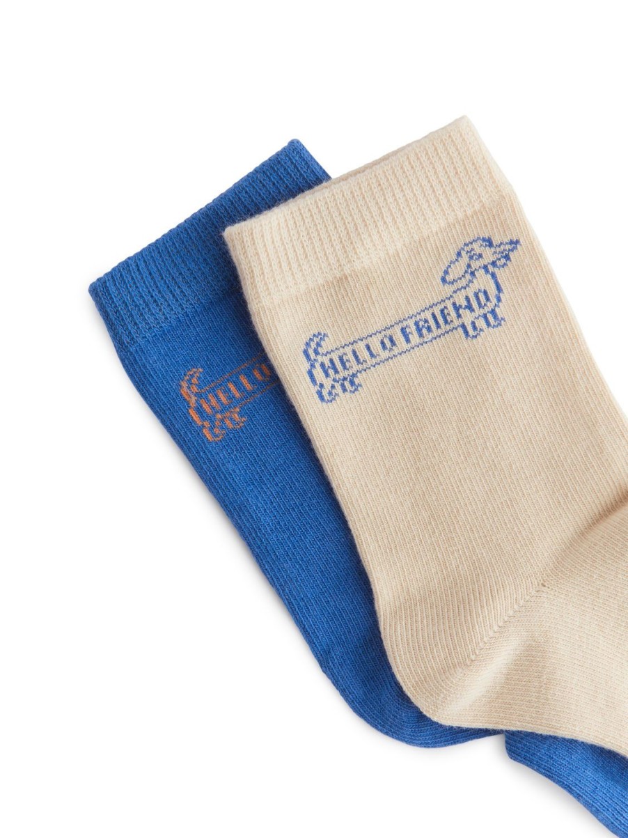 Barn Arket Strumpor & Strumpbyxor | Cotton Socks, 2 Pairs