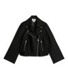 Dam Arket Kappor & Jackor | Wool Blend Biker Jacket