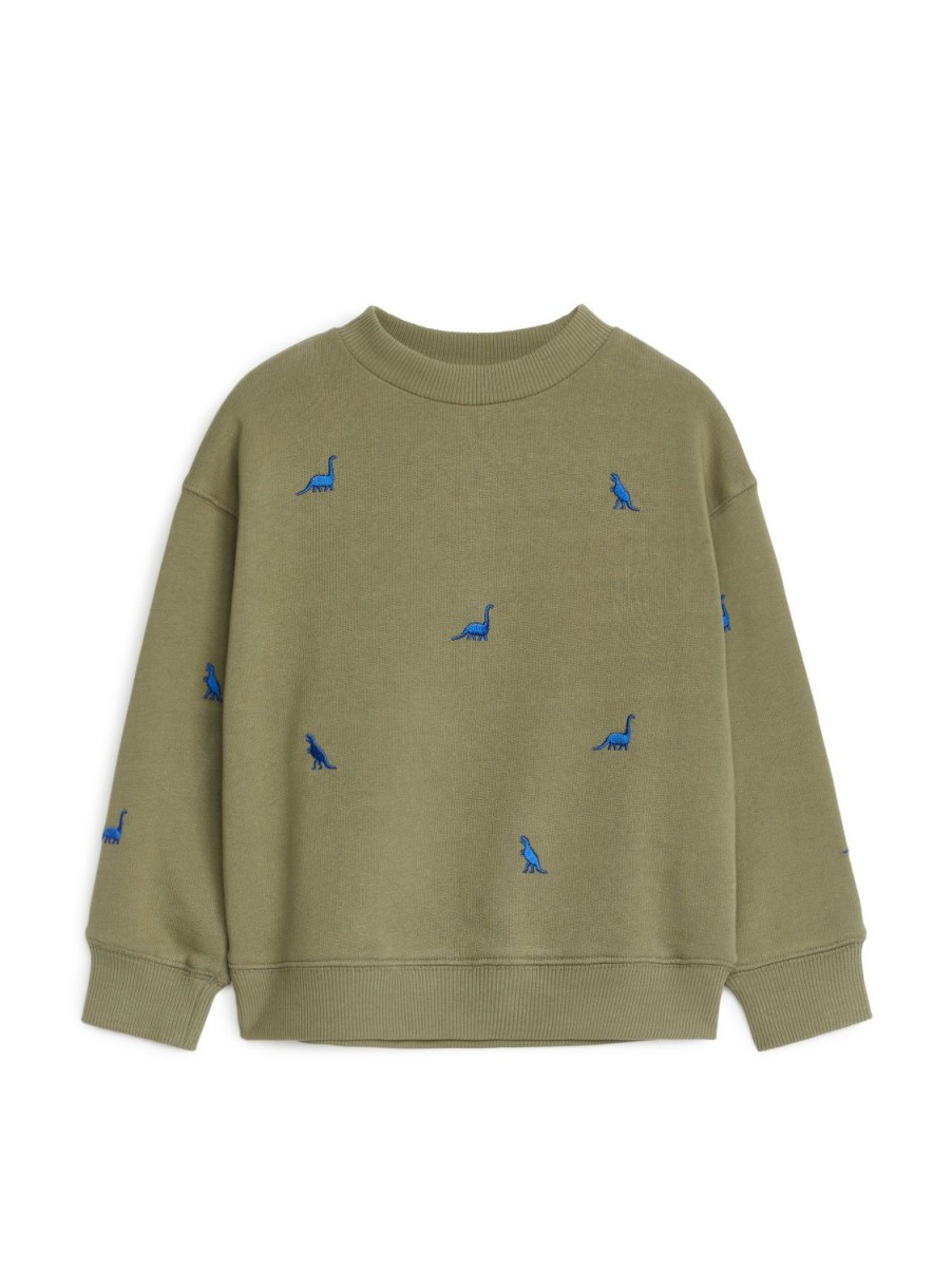 Barn Arket Toppar & Sweatshirts | Embroidered Sweatshirt