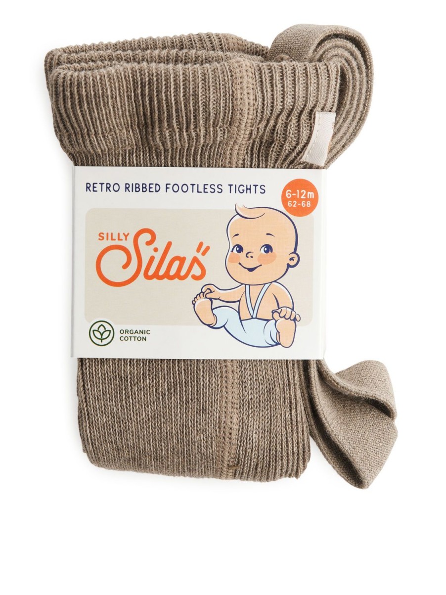 Barn Arket Strumpor & Strumpbyxor | Silly Silas Footless Tights With Braces