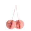 Home Arket Dekorationer | Honeycomb Ornaments Set Of 2