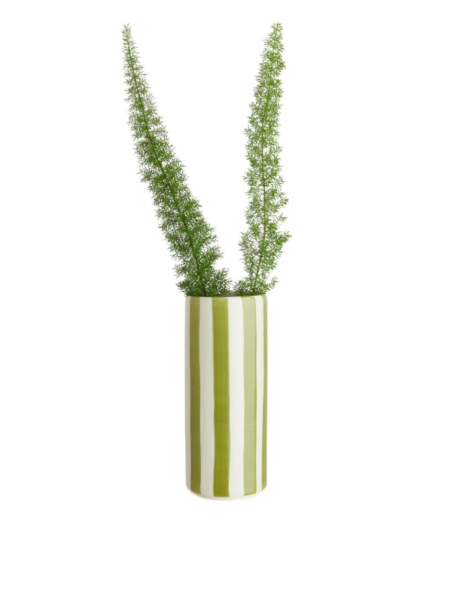 Home Arket Ljus | Stoneware Vase 23 Cm