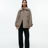 Dam Arket Kappor & Jackor | Wool Blend Coat