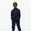 Barn Arket Byxor & Shorts | Pinstripe Cotton Sweatpants