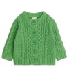 Baby Arket Stickat | Cable-Knit Cardigan