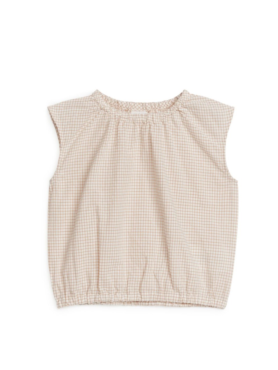 Baby Arket Toppar | Sleeveless Seersucker Top