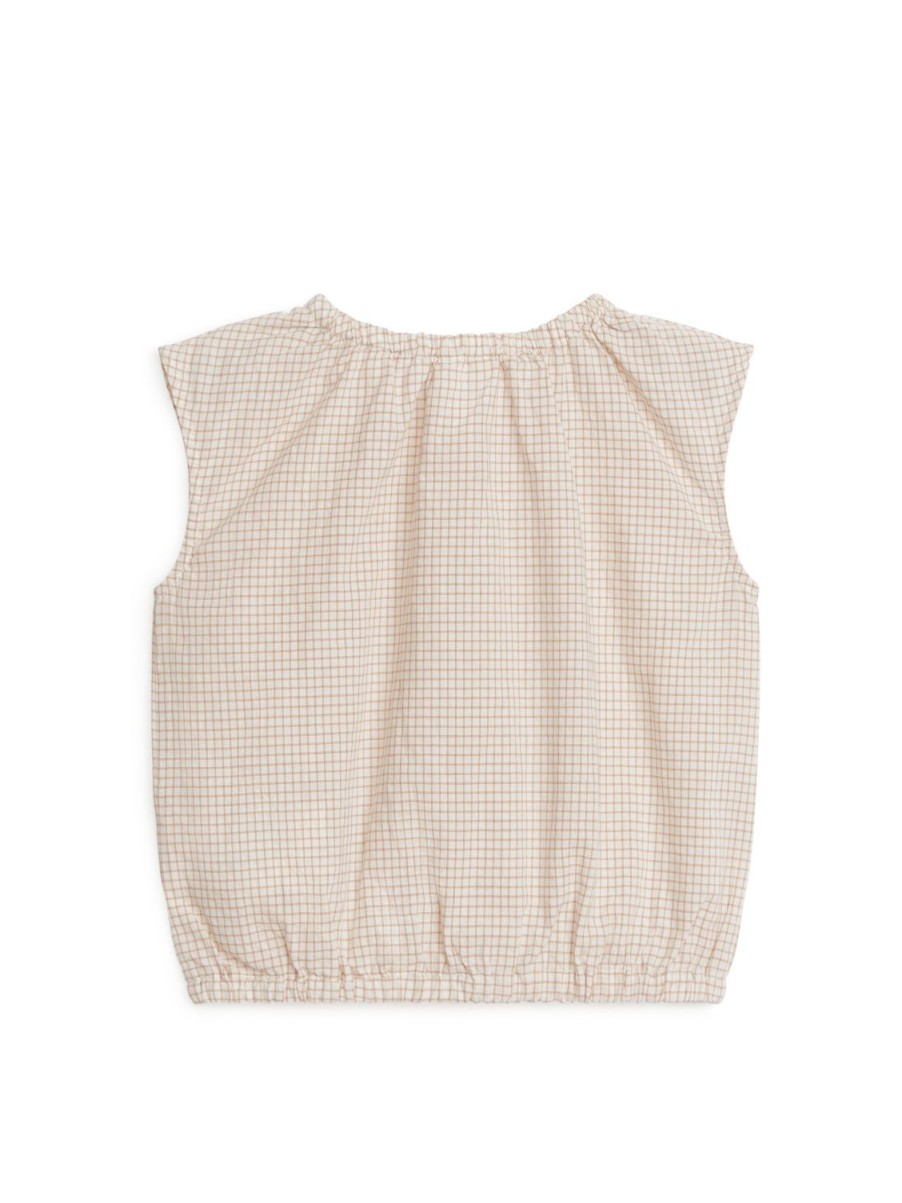 Baby Arket Toppar | Sleeveless Seersucker Top