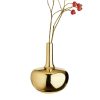 Home Arket Ljus | Brass Vase 11 Cm