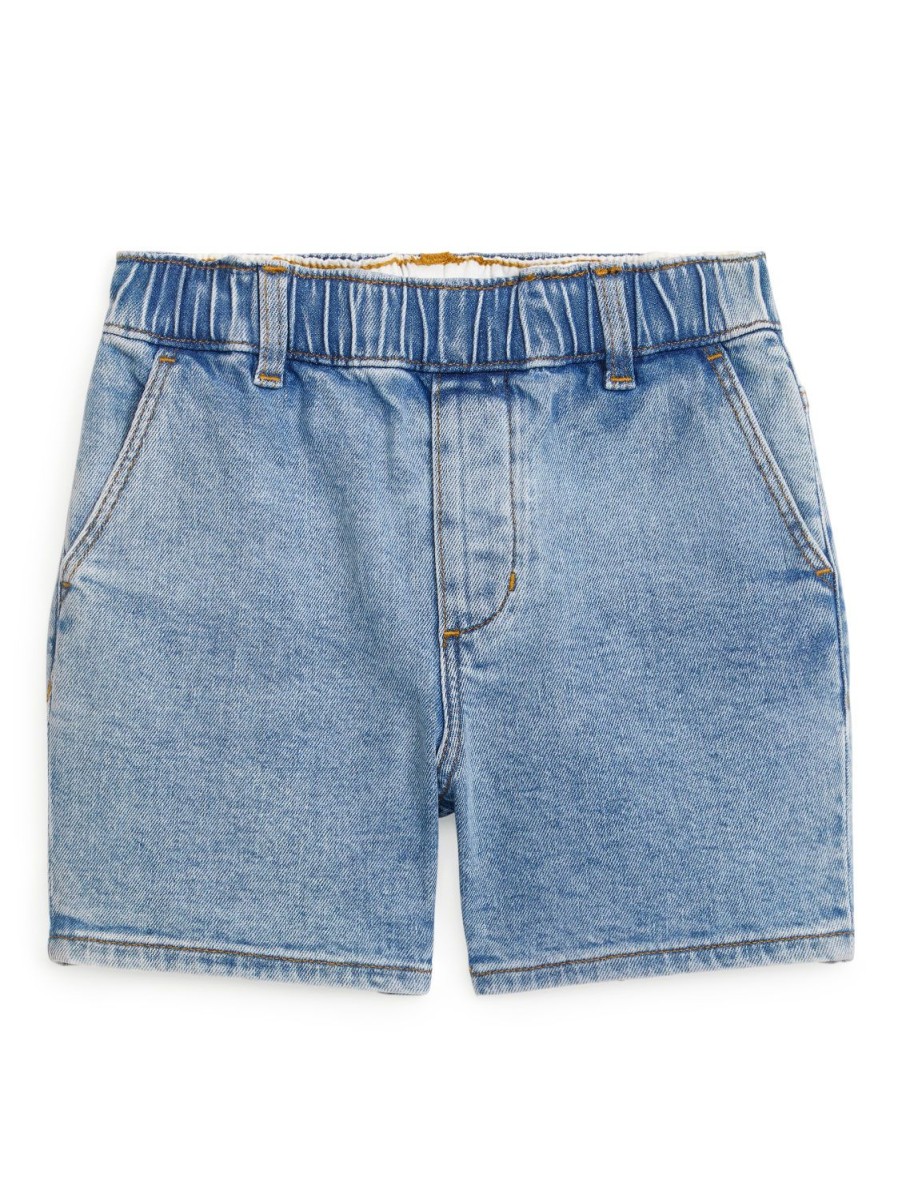 Barn Arket Byxor & Shorts | Denim Stretch Shorts