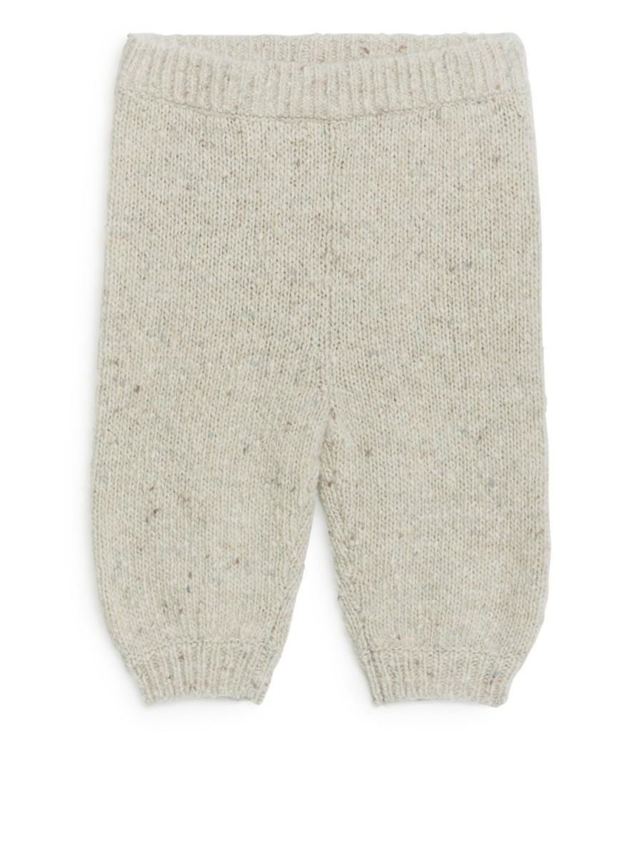 Baby Arket Stickat | Neps Wool Trousers