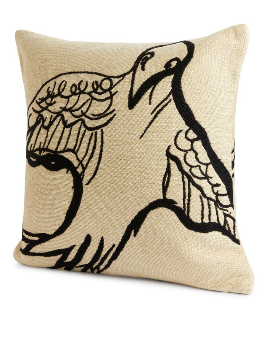 Home Arket Ljus | Cotton Wool Cushion Cover 50 X 50 Cm