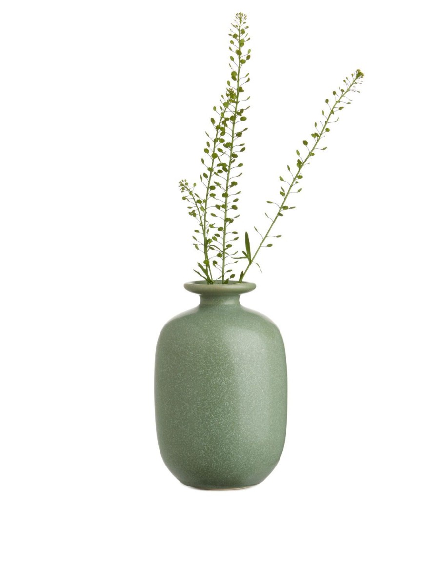 Home Arket Ljus | Stoneware Vase 11 Cm