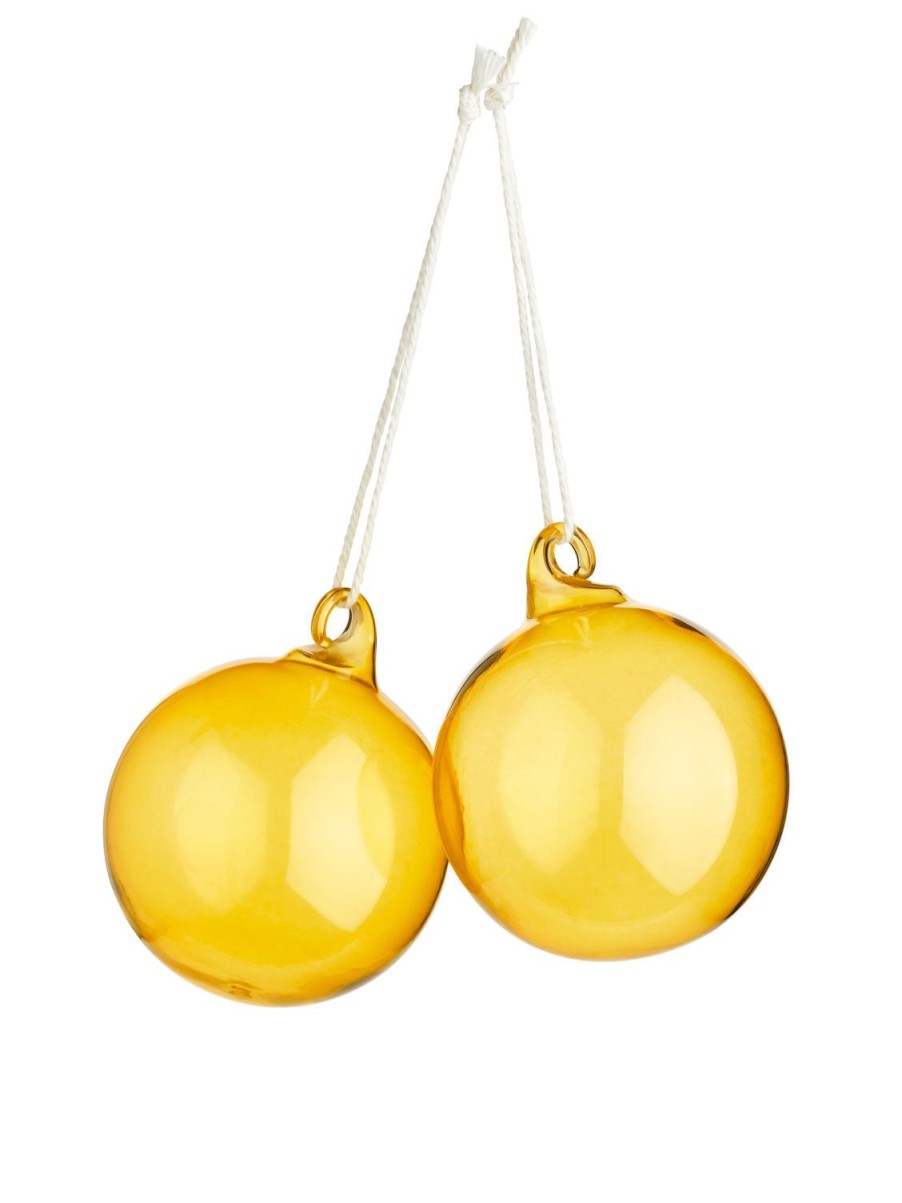 Home Arket Dekorationer | Glass Baubles Set Of 2