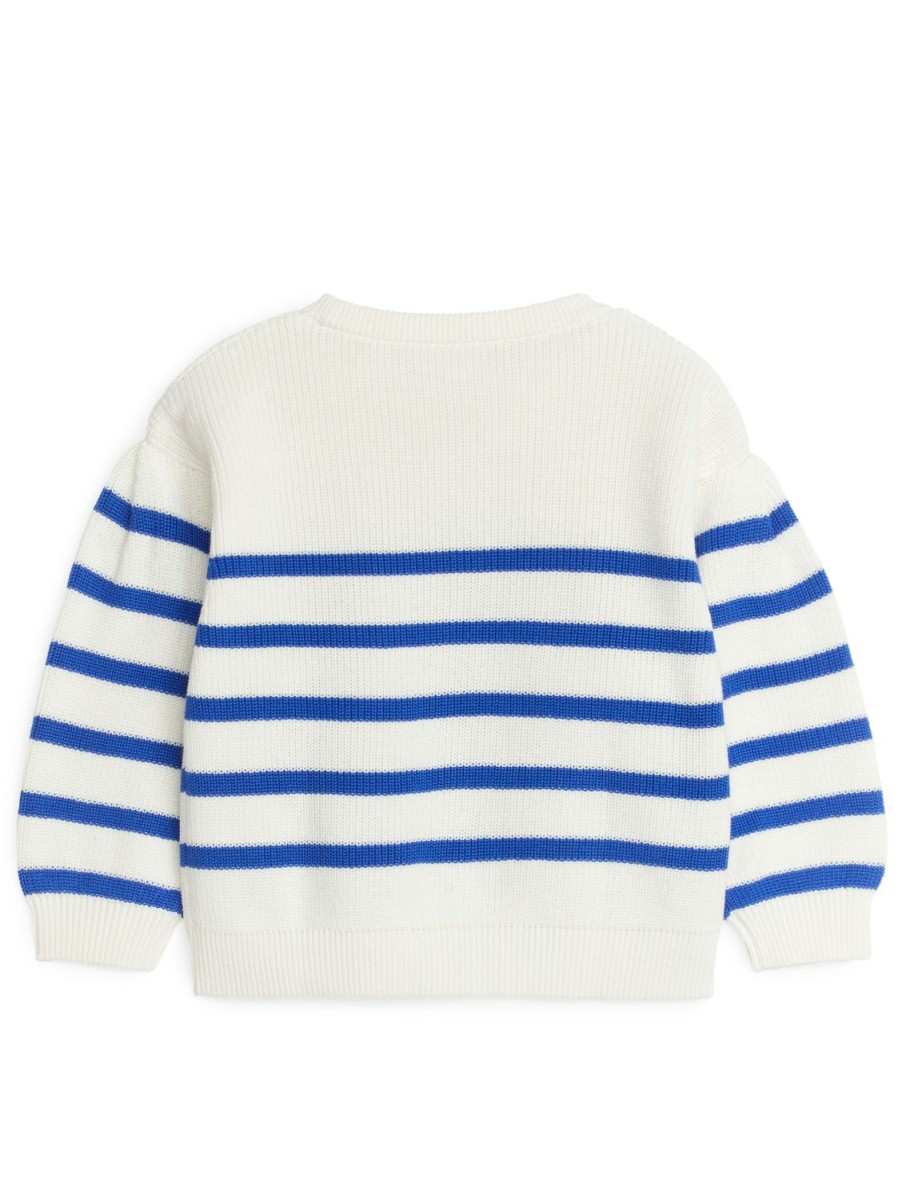 Barn Arket Toppar & Sweatshirts | Rib-Knitted Cotton Jumper