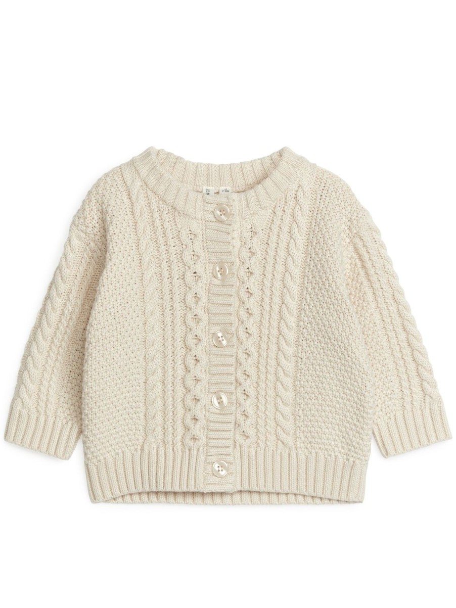 Baby Arket Stickat | Cable-Knit Cardigan