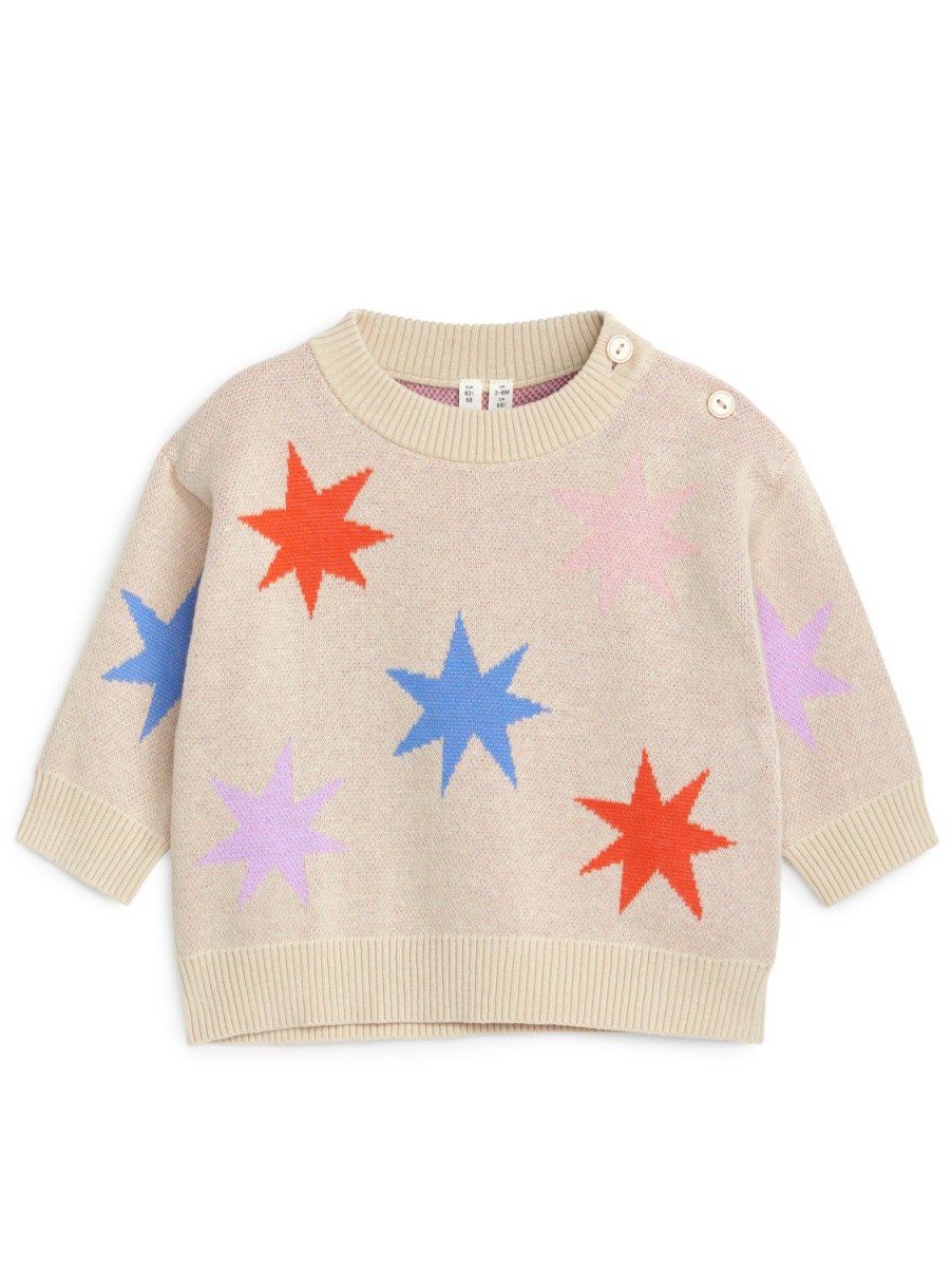 Baby Arket Stickat | Jacquard-Knitted Jumper