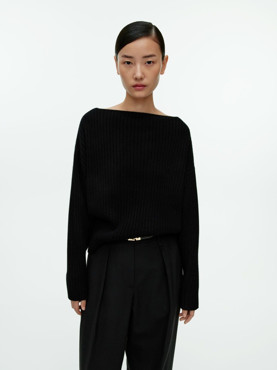 Dam Arket Stickat | Rib Wool Jumper