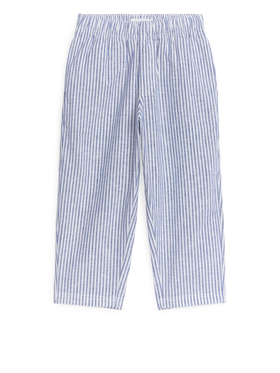 Barn Arket Byxor & Shorts | Relaxed Linen Trousers