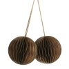 Home Arket Dekorationer | Honeycomb Ornaments Set Of 2