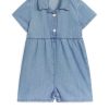 Baby Arket Bodys | Short Denim Jumpsuit