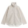 Dam Arket Kappor & Jackor | High-Neck Pile Jacket