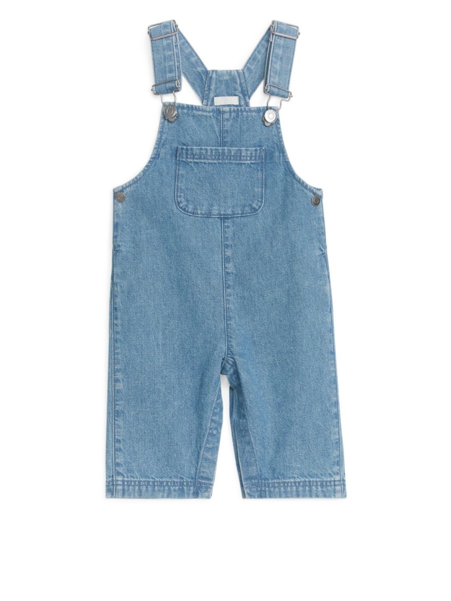 Baby Arket Bodys | Denim Dungarees