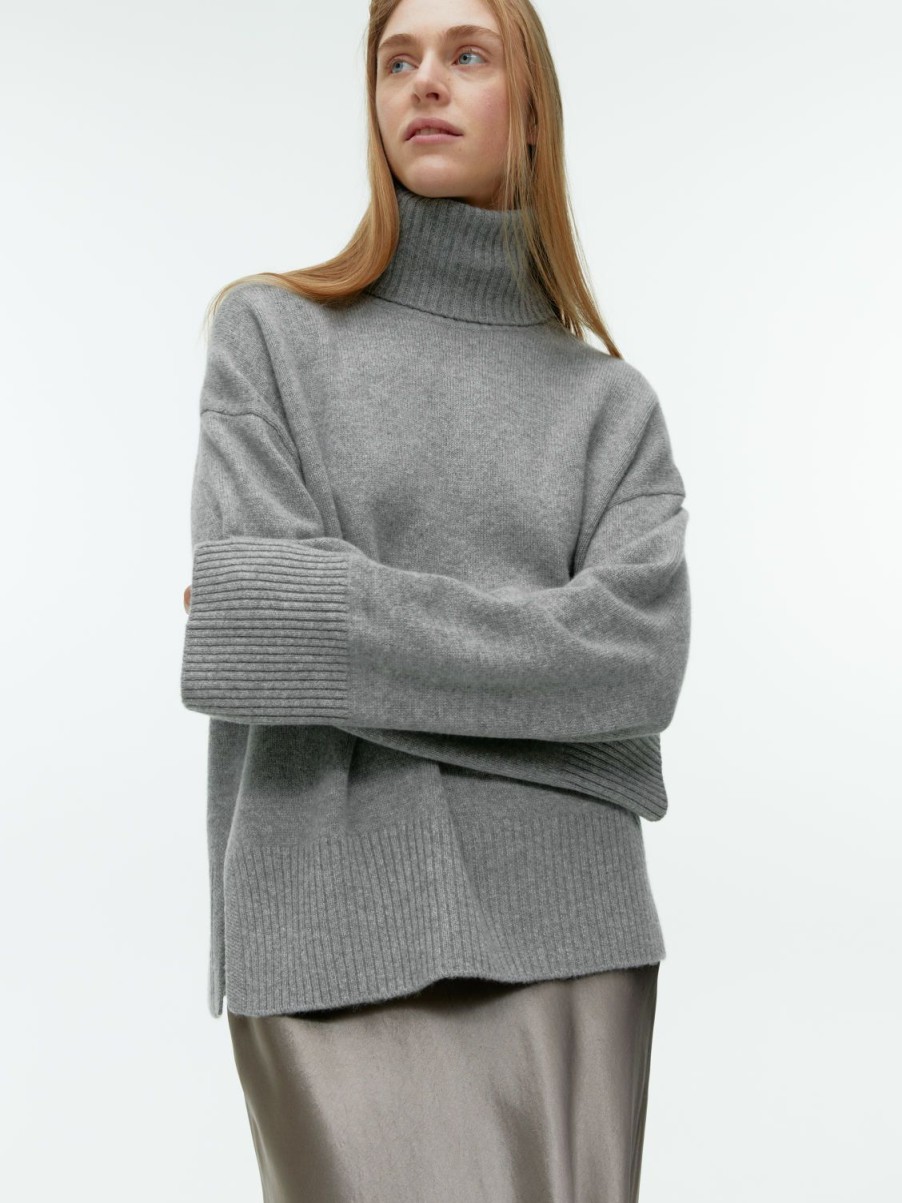 Dam Arket Stickat | Roll-Neck Cashmere Jumper