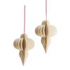 Home Arket Dekorationer | Honeycomb Ornaments Set Of 2