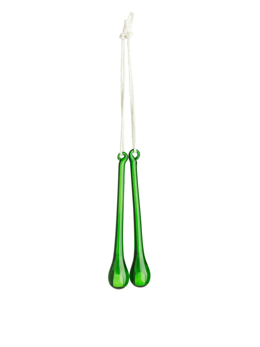 Home Arket Dekorationer | Drop Baubles Set Of 2