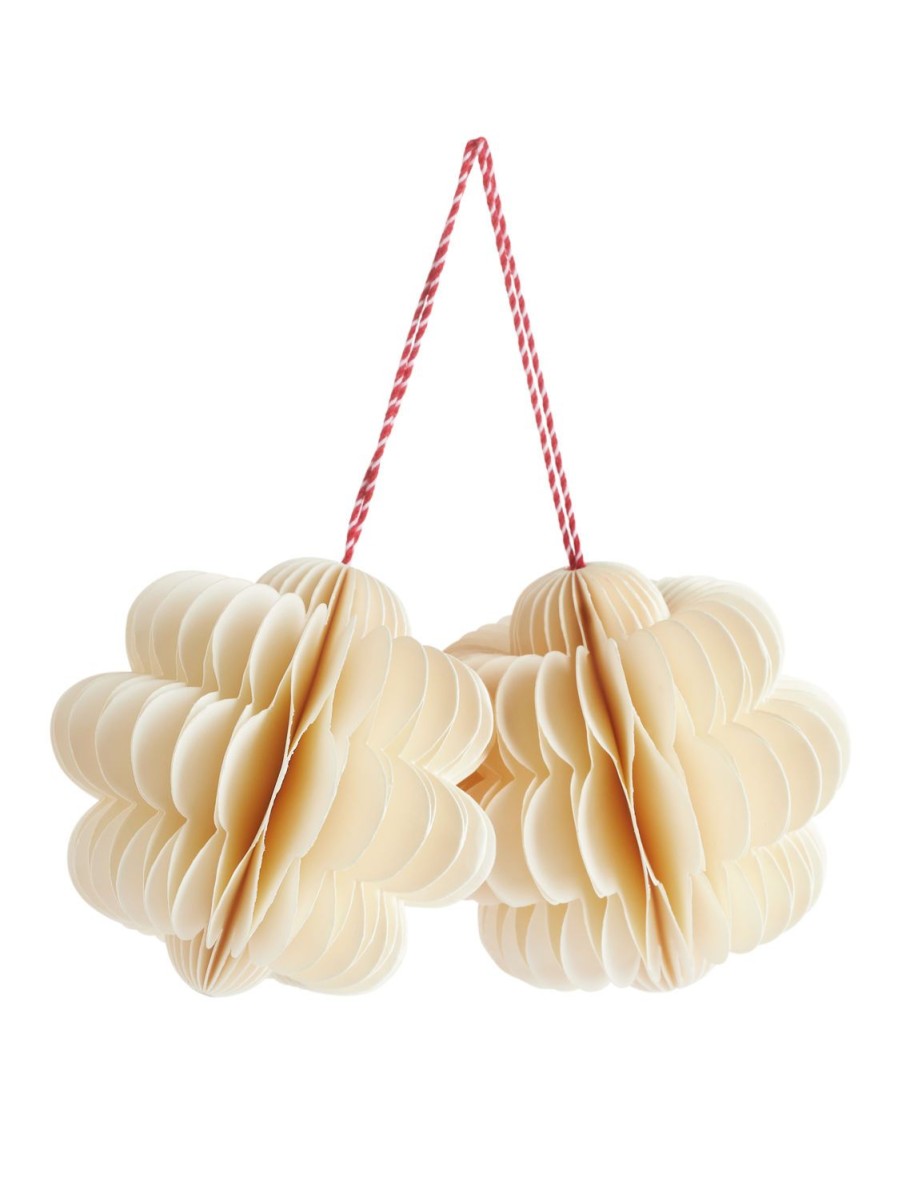 Home Arket Dekorationer | Honeycomb Ornaments Set Of 2