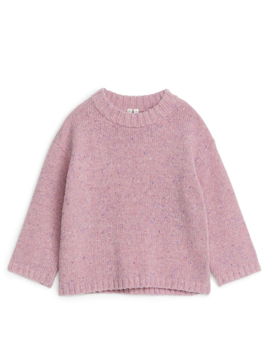 Barn Arket Toppar & Sweatshirts | Relaxed Wool Jumper